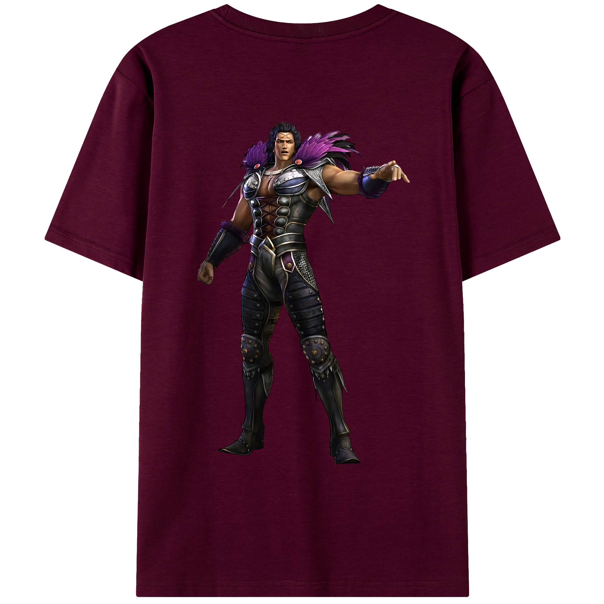 （画像用） 北斗の拳 Fist of the North Star レディース半袖Tシャツ(バックプリント)